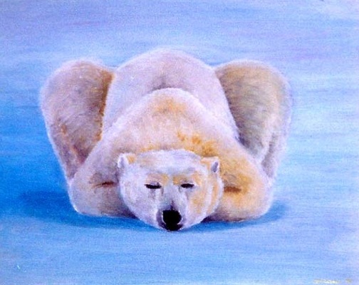 Sleeping on ice