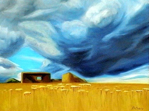 Field before Rain