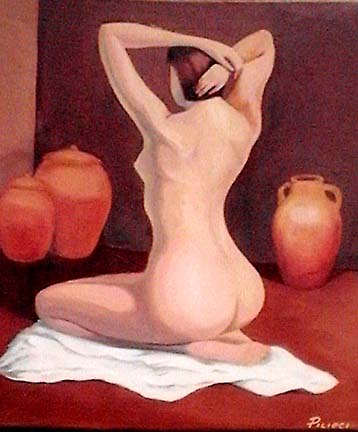 Nude and Pottery